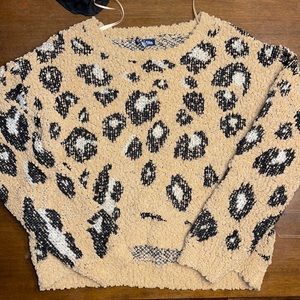 Cheetah sweater